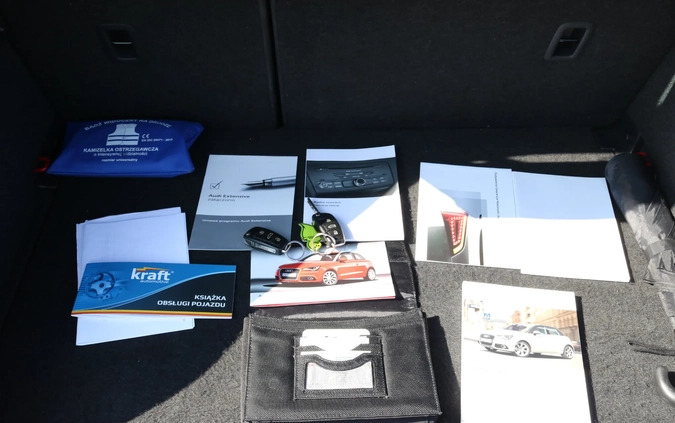 Audi A1 cena 41900 przebieg: 63677, rok produkcji 2012 z Głowno małe 667